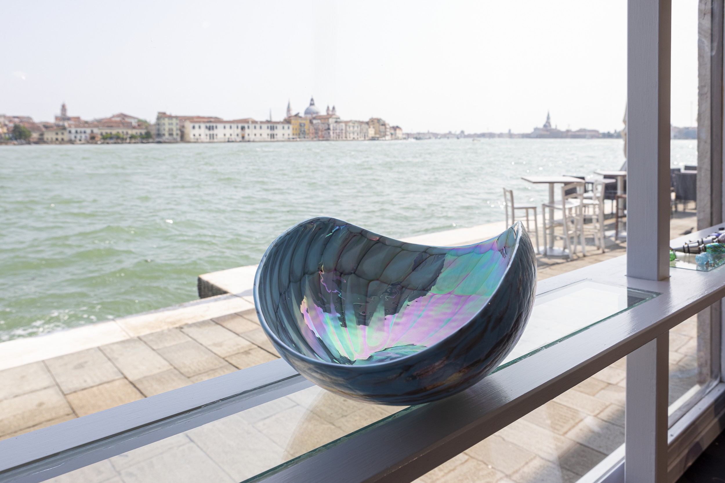 Vaso in vetro di Murano